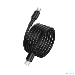 Кабель USB2.0 Hoco Type-C/Type-C, 3А, 60Вт, X120, 1м, черный, коробка, фото6