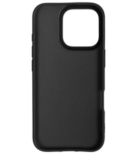 Чехол (клип-кейс) BoraSCO для Apple iPhone 16 Pro Microfiber Case черный (73691)