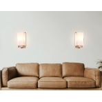 Светильник Ambrella light TR83122 LW/FR светлое дерево/белый матовый E27 max 40W 250*125*100, фото 1
