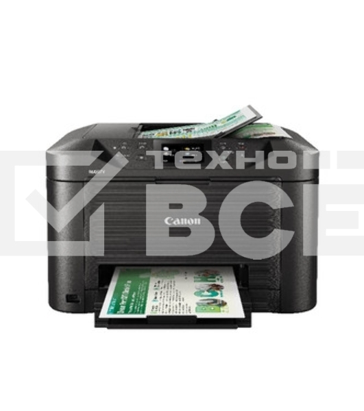 МФУ струйный Canon MAXIFY MB5140, A4, цветной, печ. до 24/15.5 стр/мин.(ч/б/цвет), скан. до 23 стр/мин., 600 x 1200 dpi (печать), 1200x1200dpi (скан.), Ethernet (RJ-45), RJ-11, USB Type-A, Wi-Fi