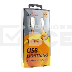 Кабель Cablexpert для Apple CC-G-APUSB01O-1M, AM/Lightning, серия Gold, длина 1м, оранжевый, блистер, фото3