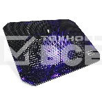 Аксессуар к ноутбуку CROWN Подставка для ноутбука CMLC-M10 черный (Для ноутбуков диагональю до 17”, подсветка, 1*кулер D140*15мм), фото8