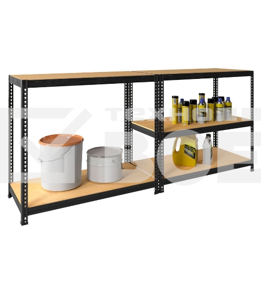 Стеллаж Практик SBL 180KD пол.:5 разборная 1803x900x400мм антрацит (S24499373309)