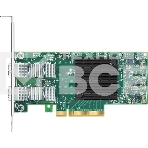 Сетевая карта ConnectX-4 Lx EN network interface card, 25GbE dual-port SFP28, PCIe3.0 x8, tall bracket, SR-IOV, TCP/UDP, MPLS, VxLAN, NVGRE, GENEVE, iSER, NFS RDMA, SMB Direct, ROHS R6, фото4