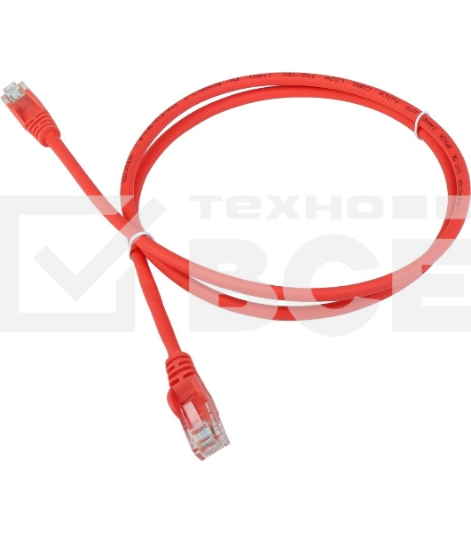 Патч-корд LANMASTER LSZH UTP кат.5e, 10 м, оранжевый