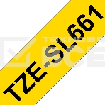 Кассета с самоламинирующейся лентой TZESL661 черным на желтом, ширина 36 мм, длина 8м, фото4