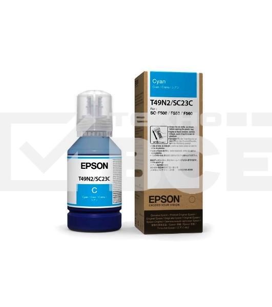 Контейнер с голубыми чернилами Epson T49N2 для SC-F500