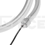 Светильник декоративный Rexant Spiral Uno, LED, 2Вт, 3000К, 5В, серебряный, фото 1