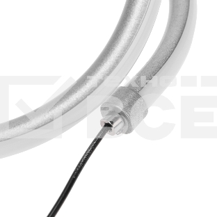 Светильник декоративный Rexant Spiral Uno, LED, 2Вт, 3000К, 5В, серебряный