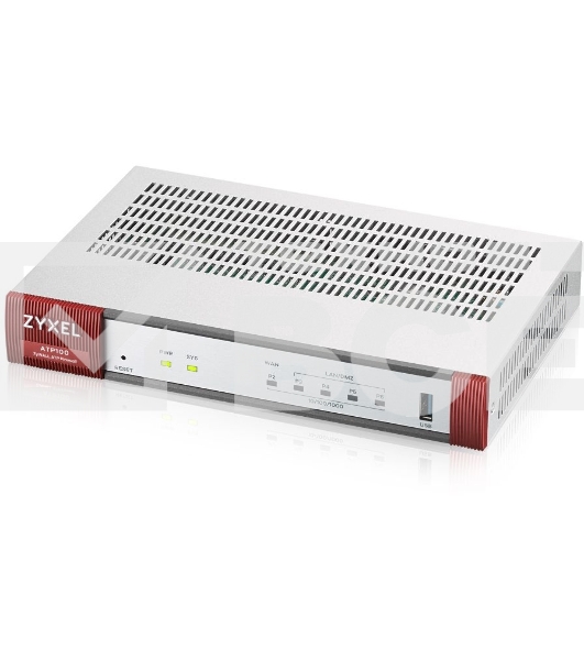 Межсетевой экран Zyxel ATP100 Firewall, 1xWAN GE, 1xOPT GE (LAN/WAN), 3xLAN/DMZ GE, 1xUSB3.0, AP Controller (8/24), NebulaFlex Pro, 1 Year Gold Subscription (AS, AV, CF, IDP / DPI, sandbox, SecuReporter, secure Wi-Fi, 24 access points) !AS+CF temporarily 