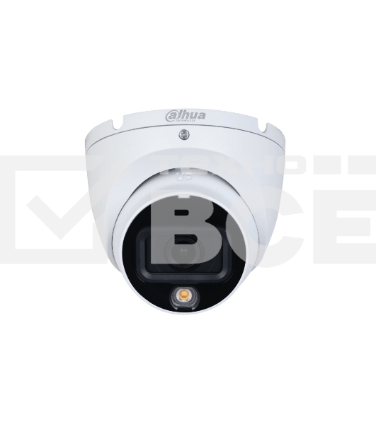 Камера видеонаблюдения аналоговая Dahua DH-HAC-HDW1200TLMP-IL-A-0280B-S6 2.8-2.8мм HD-CVI HD-TVI цв. корп.:белый (DH-HAC-HDW1200TLMP-IL-A-0280B)