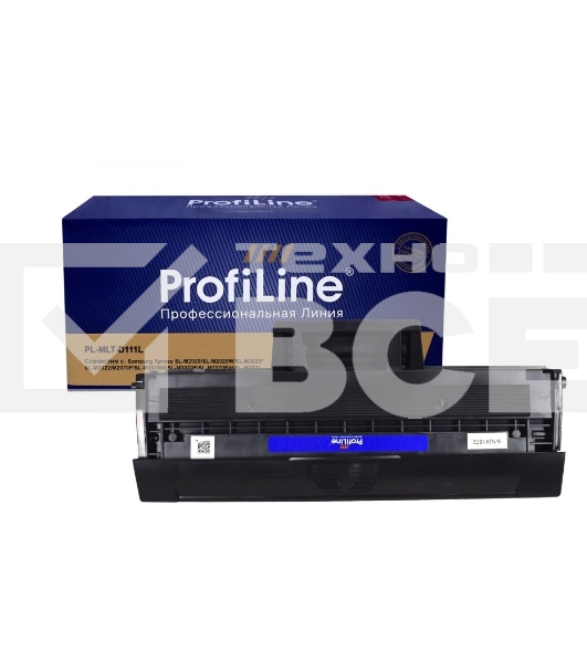 Картридж PL-MLT-D111L для принтеров Samsung Xpress SL-M2020/SL-M2020W/SL-M2021/SL-M2022/M2070F/SL-M2070W/SL-M2070F/SL-M2070FW/SL-M2071 (для аппаратов, выпущенных после 01.07.2017) 1800 копий ProfiLine