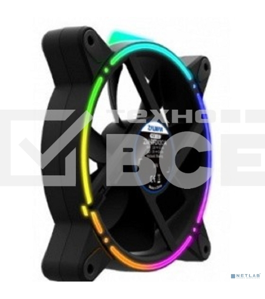 Вентилятор для корпуса Zalman ZM-RFD120A черный, 120 мм, 1500 об/мин, 25.6 дБ, 3 pin
