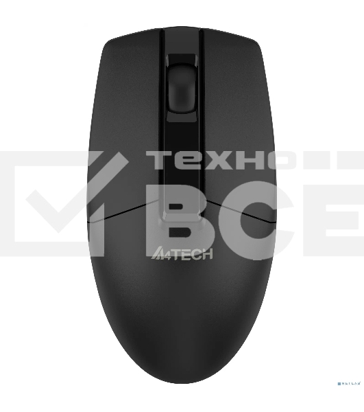 Мышь беспроводная A4Tech G3-330NS черный, 1200 dpi, радиоканал, USB, кнопки - 3