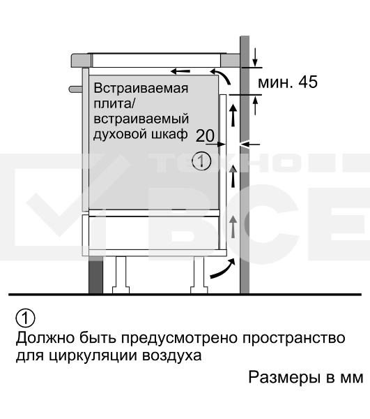 Индукционная варочная поверхность Bosch PIE631HB1E черный