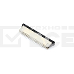 Разъем FPC  Half Coverage Top Contact 1.0K-BS-16PWB 16 pin высота 2мм шаг 1мм, фото 1