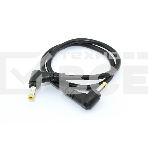 Кабель DC 5.5x2.5 18 AWG папа-папа 0,5 м с угловым штекером, фото2