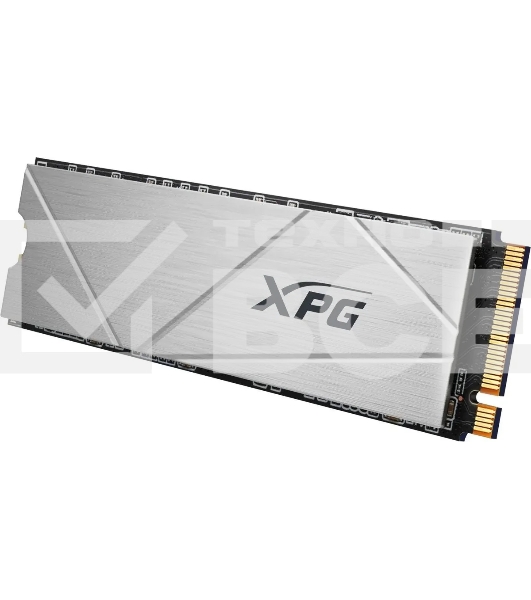 Накопитель SSD ADATA XPG GAMMIX S60, 1Tb, PCIe 4.0 x4, M.2 2280, NVMe, R/W 5000/3200, с радиатором