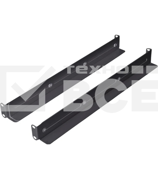 Набор креплений C3Solution C3.SH0615 Направляющие универсальные усиленные 2U, регулируемые 750-1080 мм, черные