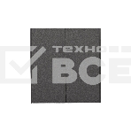 Выключатель Kranz STRONG 2 кл для жалюзи возвратный 10А с/у графит, фото 1