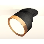 Светильник Ambrella Light XM8102502 SBK/PYG черный песок/золото желтое полированное GX53 (A2242, A2106, C8102, N8124), фото3
