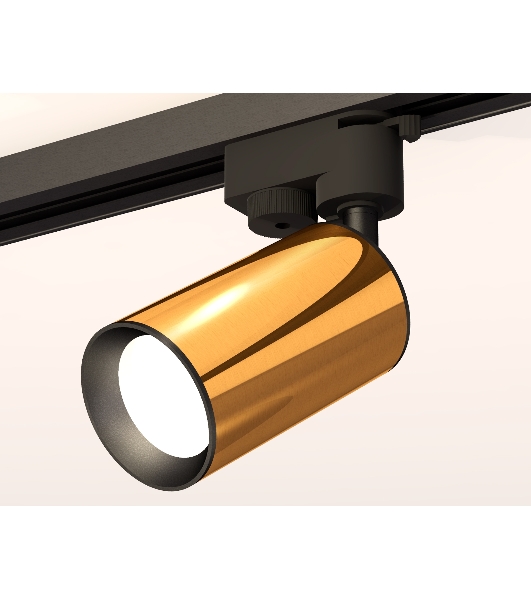 Светильник Ambrella light XT6327010 PYG/SBK золото желтое полированное/черный песок MR16 GU5.3 (A2521, C6327, N6102)