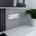 Розетка ТВ+Ethernet RJ-45 6 cat.(белый), фото5