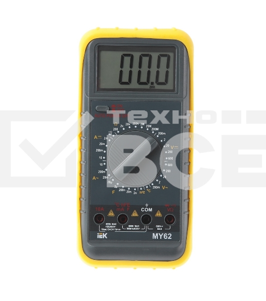 Мультиметр цифровой Professional MY62I ИЭК TMD-5S-062