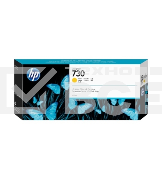 Картридж струйный HP 730 желтый для DesignJet T1700 (44