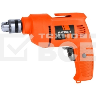 Дрель Patriot FD 401 THE ONE, 420 Вт, сетевая, безударная