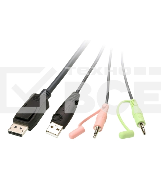 Переключатель ATEN 2 PORT USB DP KVM SWITCH.