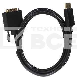 Кабель-переходник DisplayPort M --> DVI M  1,8м VCOM <CG606-1.8M>