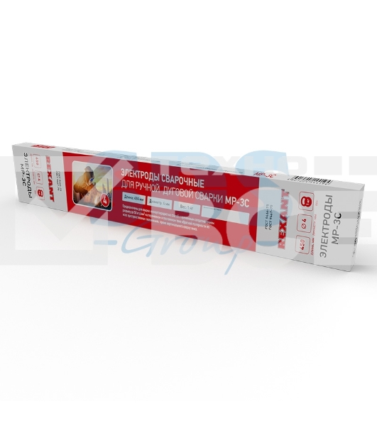 Электрод 450 мм MP-3C 4 мм пачка 1 кг