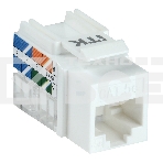 Модуль Keystone Jack кат. 5E UTP 110 IDC 90 град. | CS1-1C5EU-11 | ITK, фото 1