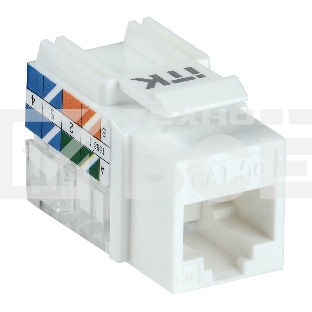Модуль Keystone Jack кат. 5E UTP 110 IDC 90 град. | CS1-1C5EU-11 | ITK
