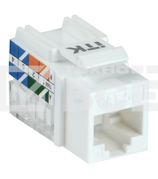 Модуль Keystone Jack кат. 5E UTP 110 IDC 90 град. | CS1-1C5EU-11 | ITK