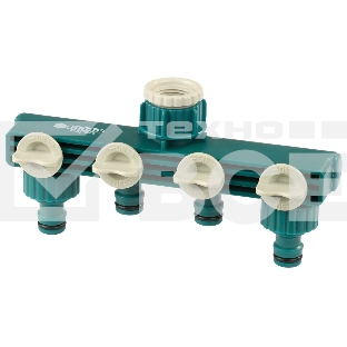 Распределитель RACO 4250-55258C 4хканальный original резьба внешняя-наконечник 1/2''x3/4''