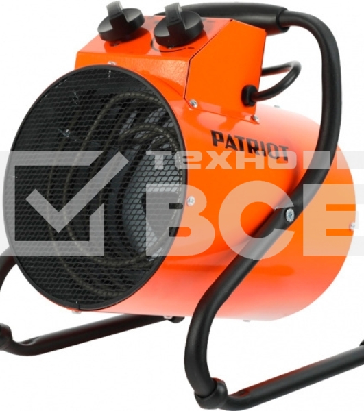 Калорифер PATRIOT ECO-R 3 220В нерж.ТЭН, шнур с евровилкой