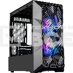 Компьютерный корпус Cooler Master MasterCase TD300 Mesh, USB3.0x2, 2x120ARGBFans, Black, mATX, w/o PSU, фото9