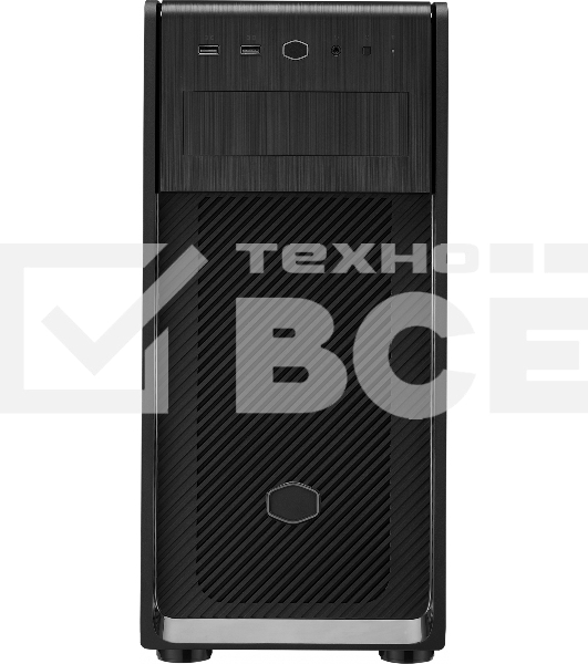Компьютерный корпус без блока питания Cooler Master Elite 500, 2xUSB3.2, 1x120Fan, w/o PSU, Black, w/o ODD, Window TG left panel, ATX