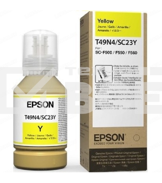 Контейнер с желтыми чернилами Epson T49N4 для SC-F500