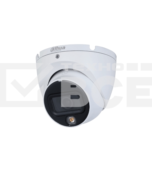 Камера видеонаблюдения аналоговая Dahua DH-HAC-HDW1200TLMP-IL-A-0280B-S6 2.8-2.8мм HD-CVI HD-TVI цв. корп.:белый (DH-HAC-HDW1200TLMP-IL-A-0280B)