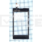 Сенсорное стекло (тачскрин) для ZTE V815W, черное, фото4