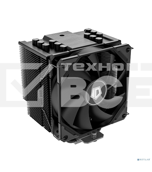 Кулер ID-COOLING SE-226-XT черный 120мм алюминий+медь 1800rpm 35db 4-pin 250W 154мм