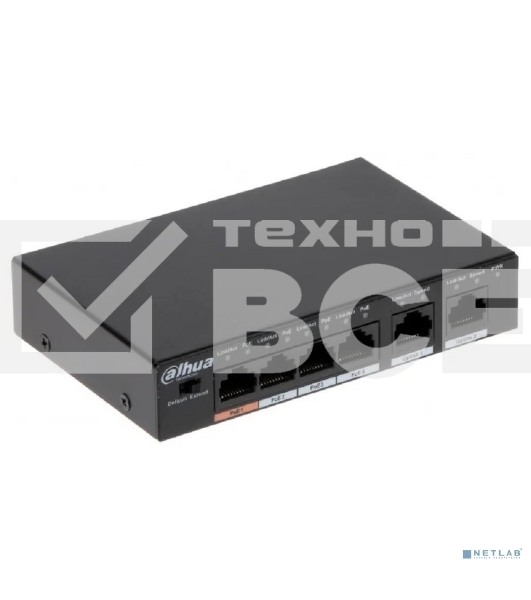 Коммутатор Dahua DH-PFS3006-4ET-60