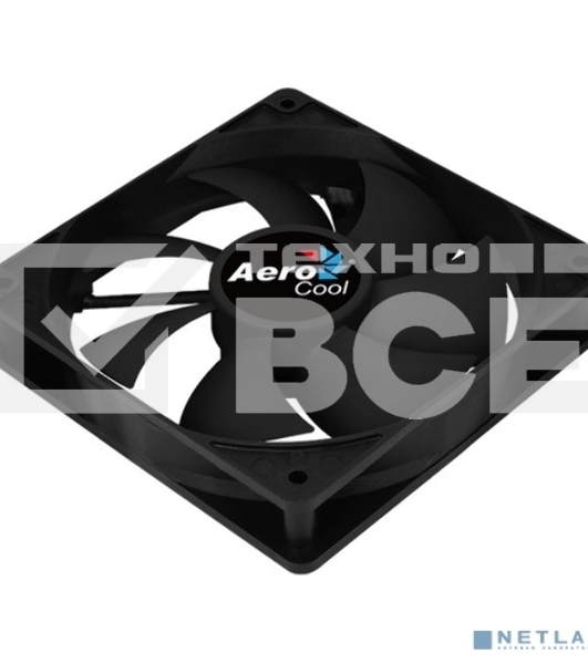 Вентилятор для корпуса Aerocool / Formula Force 12 PWM черный, 120 мм, 1500 об/мин, 27.5 дБ, 4 pin