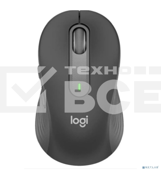 Мышь беспроводная Logitech M650 графитовый, 4000 dpi, радиоканал, Bluetooth, USB, кнопки - 5