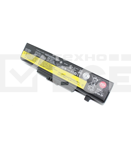 Аккумуляторная батарея для ноутбукa Lenovo IdeaPad Y480 (L11L6F01 75+) 11.1V 62Wh черная