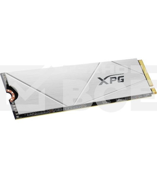 Накопитель SSD ADATA XPG GAMMIX S60, 1Tb, PCIe 4.0 x4, M.2 2280, NVMe, R/W 5000/3200, с радиатором