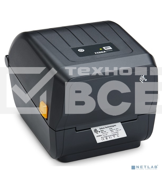 Принтер этикеток термотрансферный Zebra TT ZD220 203 dpi, 102 мм/сек, USB, черный